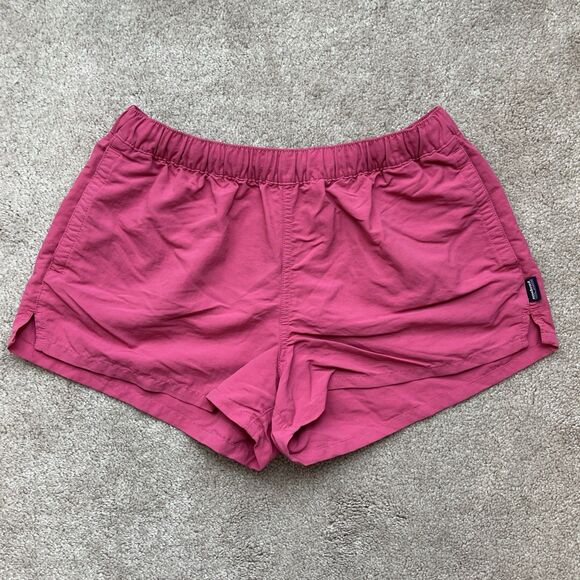 Patagonia Pants - Patagonia Barely Baggies Shorts Womens Medium Pink 2.5" Inseam Gorpcore Beach